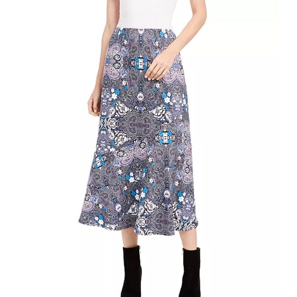 NY Collection Petite Floral Skirt